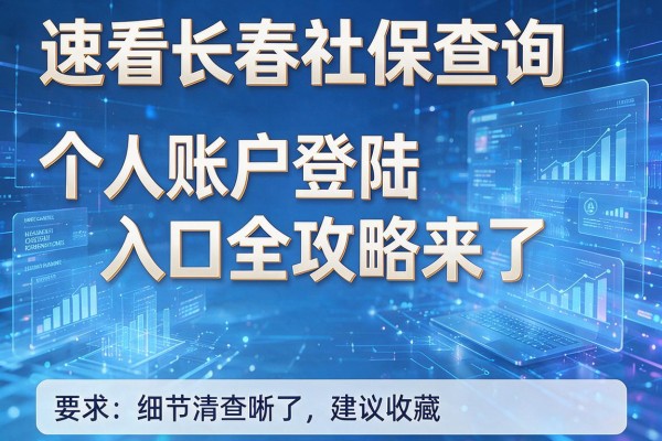 速看长春社保查询个人账户登陆入口全攻略来了建议收藏