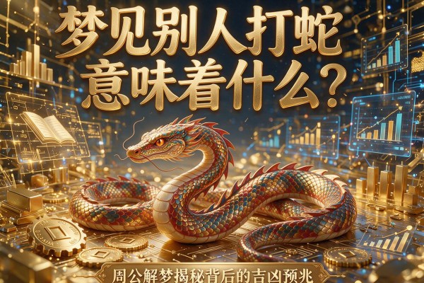 梦见别人打蛇意味着什么?周公解梦揭秘背后的吉凶预兆