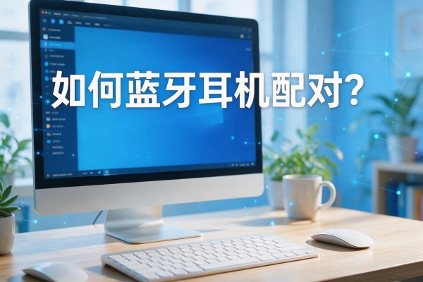 电脑如何与蓝牙耳机配对?