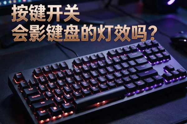 按键开关会影响机械键盘的灯效吗?
