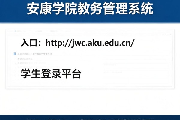 安康学院教务管理系统入口http://jwc.aku.edu.cn/学生登录平台