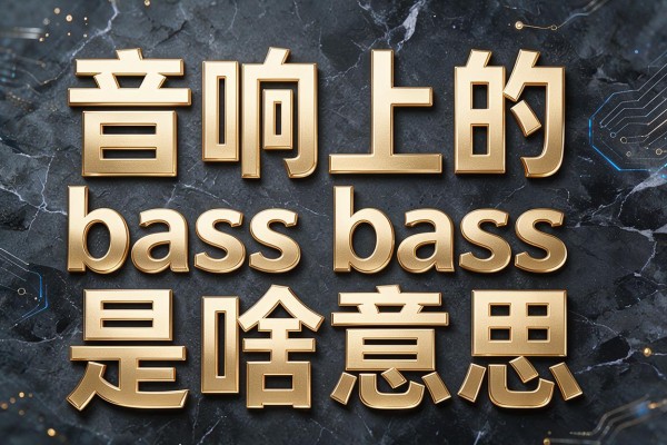 音响上的bass是啥意思