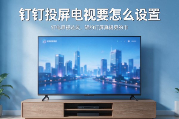 钉钉投屏电视要怎么设置