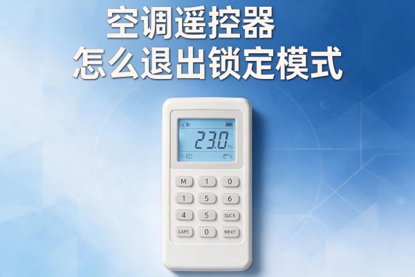 空调遥控器怎么退出锁定模式