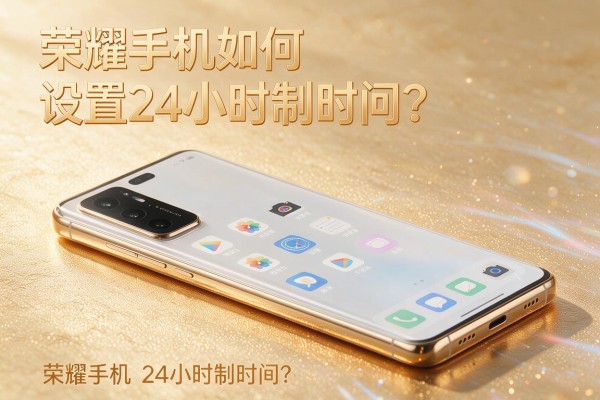 荣耀手机如何设置24小时制时间？