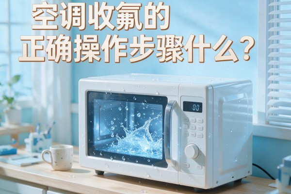空调收氟的正确操作步骤是什么?