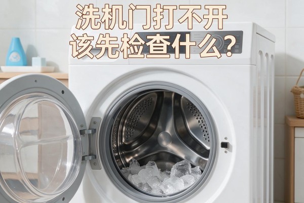 洗衣机门打不开该先检查什么?