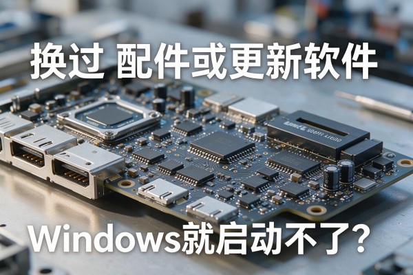 换过配件或更新软件，Windows就启动不了？