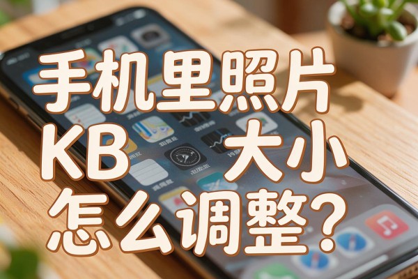 手机里照片KB大小怎么调整？