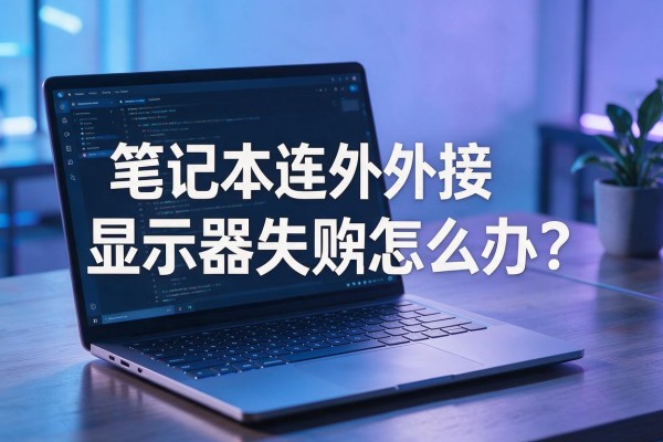 笔记本连外接显示器失败怎么办？