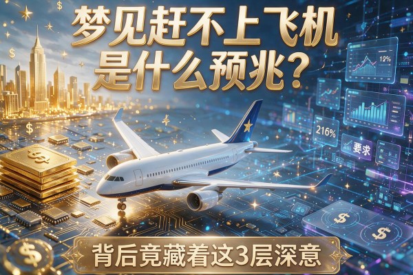 梦见赶不上飞机是什么预兆?背后竟藏着这3层深意