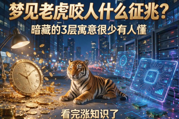 梦见老虎咬人是什么征兆?暗藏的3层寓意很少有人懂,看完涨知识了