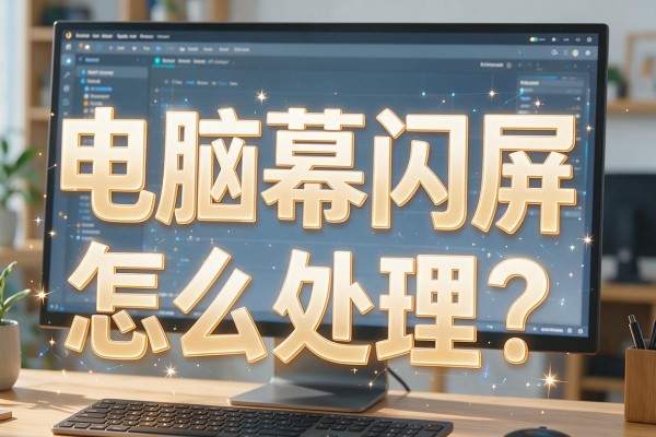 电脑屏幕闪屏怎么处理?