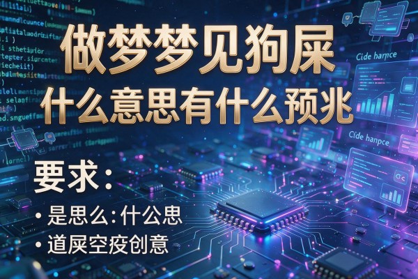 做梦梦见狗屎是什么意思有什么预兆