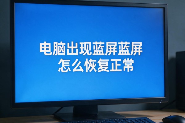 电脑出现蓝屏怎么恢复正常