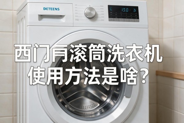 西门子滚筒洗衣机使用方法是啥?