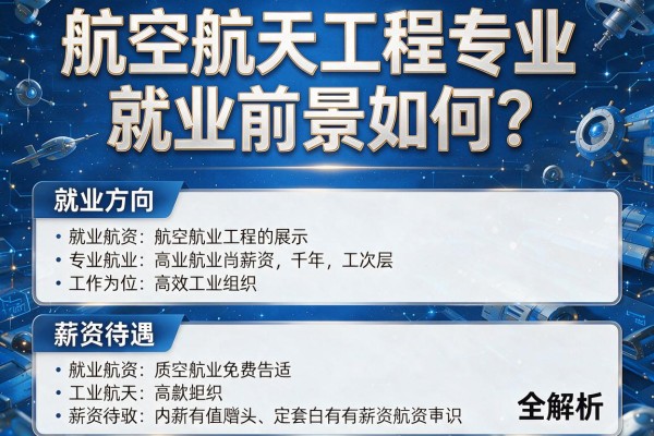 航空航天工程专业就业前景如何？就业方向与薪资待遇全解析