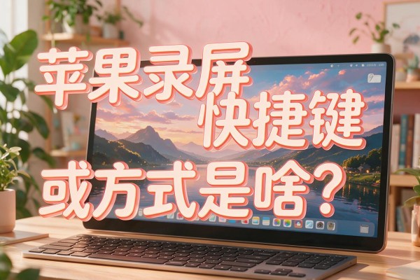 苹果录屏快捷键或方式是啥?