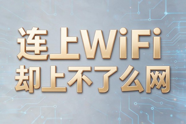 连上WiFi却上不了网怎么办