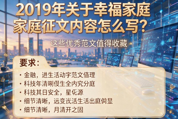 2019年关于幸福家庭征文内容怎么写?这些优秀范文值得收藏