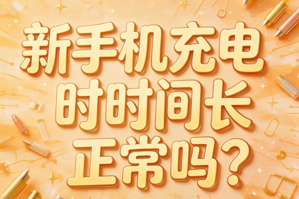 新手机充电时间长正常吗?