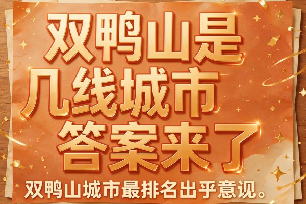 双鸭山是几线城市答案来了,双鸭山属于几线城市的最新排名出乎意料