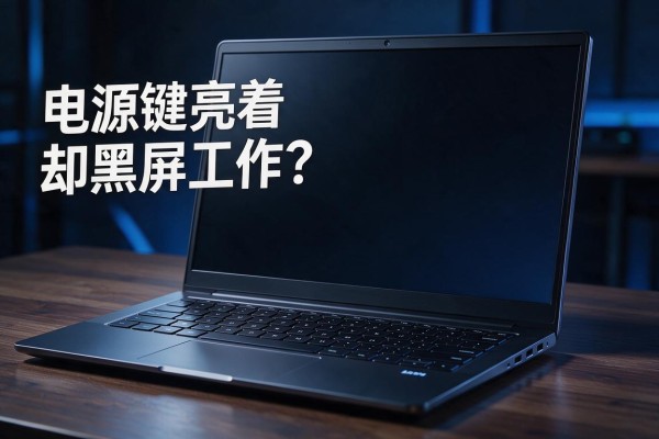 电源键亮着却黑屏,笔记本其实还在工作?