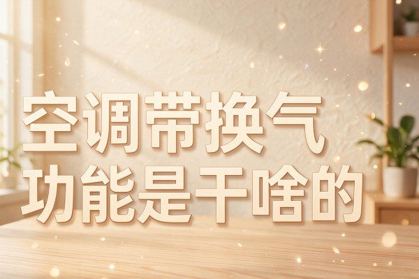 空调带换气功能是干啥的