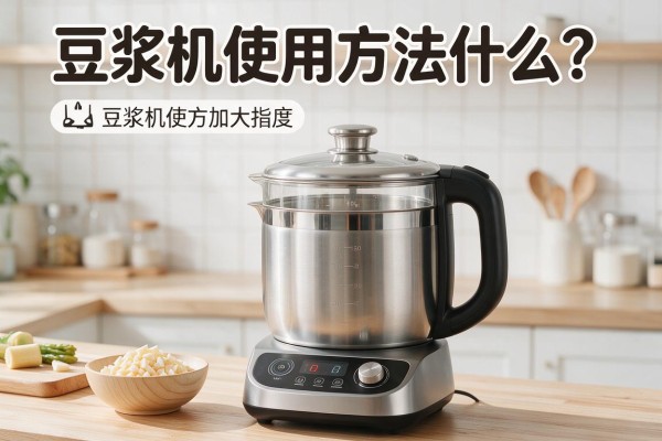 豆浆机使用方法是什么？