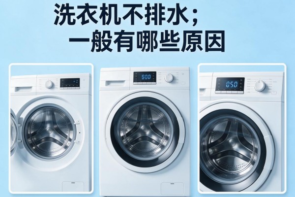 洗衣机不排水一般有哪些原因