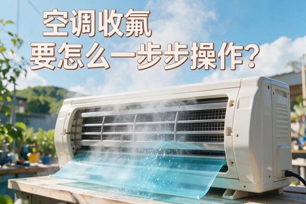 空调收氟要怎么一步步操作?