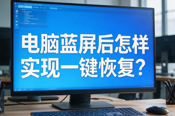 电脑蓝屏后怎样实现一键恢复?
