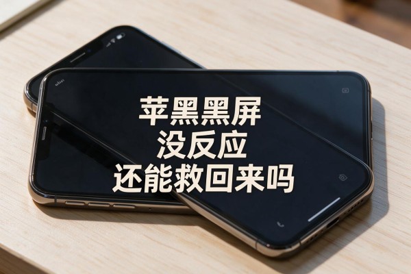苹果手机黑屏没反应还能救回来吗