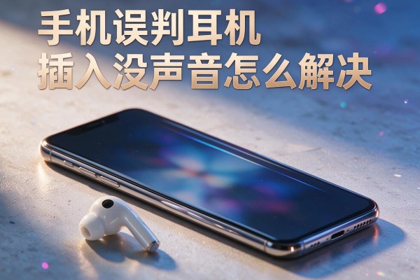 手机误判耳机插入没声音怎么解决