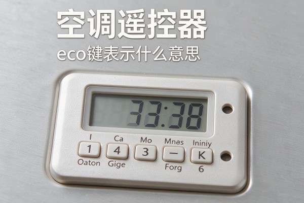 空调遥控器eco键表示什么意思