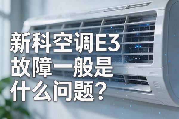 新科空调E3故障一般是什么问题？