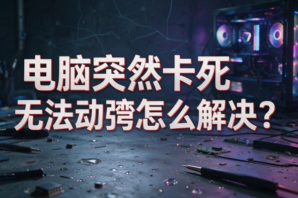 电脑突然卡死无法动弹怎么解决?
