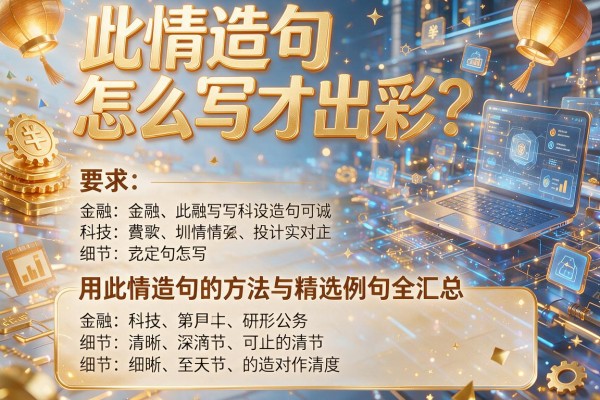 此情造句怎么写才出彩?用此情造句的方法与精选例句全汇总