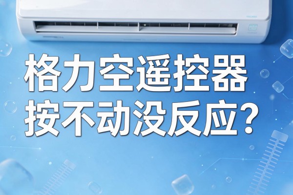 格力空调遥控器按不动没反应?