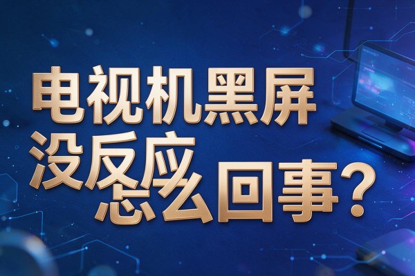 电视机黑屏没反应怎么回事?