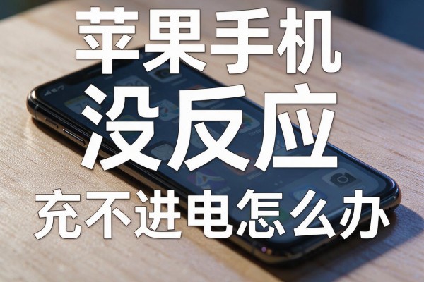 苹果手机没反应充不进电怎么办