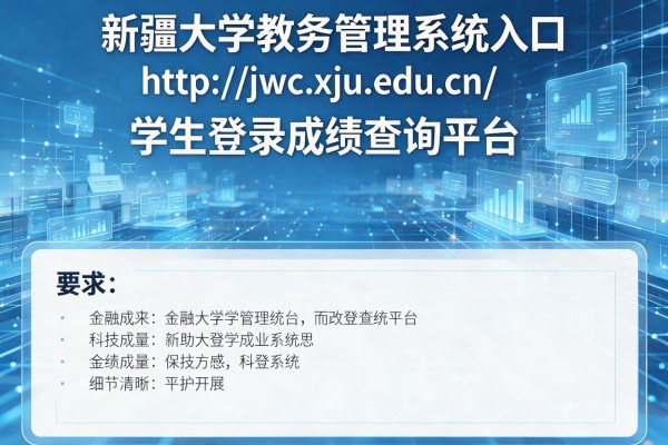 新疆大学教务管理系统入口http://jwc.xju.edu.cn/学生登录成绩查询平台