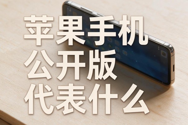 苹果手机公开版代表什么