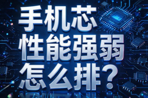 手机芯片性能强弱怎么排?