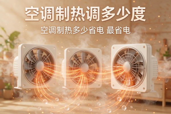 空调制热调多少度最省电
