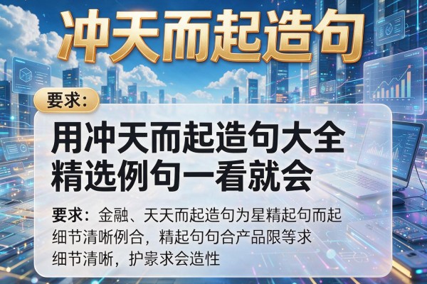 冲天而起造句-用冲天而起造句大全精选例句一看就会