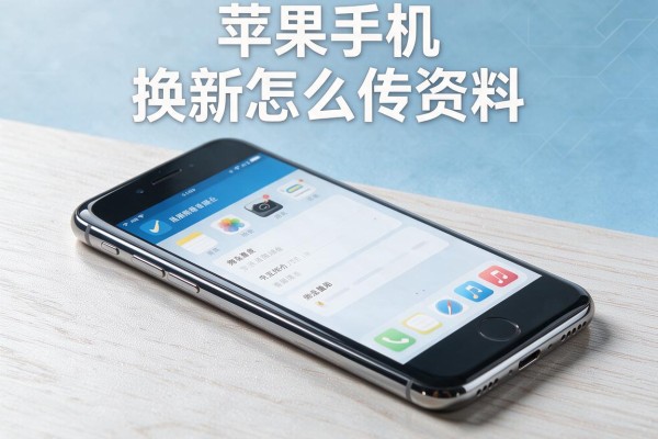 苹果手机换新怎么传资料