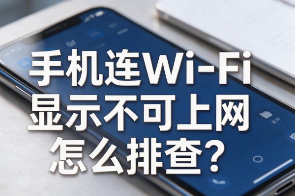 手机连WiFi显示不可上网怎么排查?