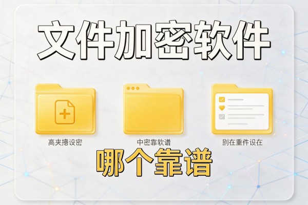文件夹加密软件哪个靠谱