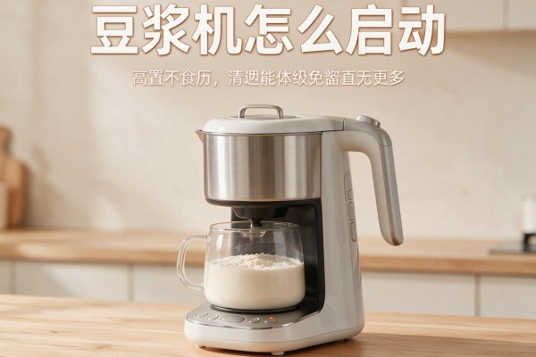 豆浆机怎么启动和设置?